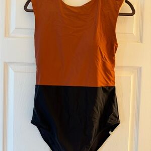 Summersalt Women's One Piece in Rust and Black